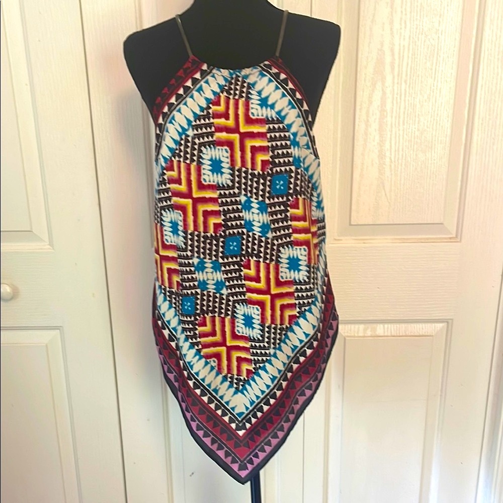 XOXO Multicolor Tribal Print Tank Top